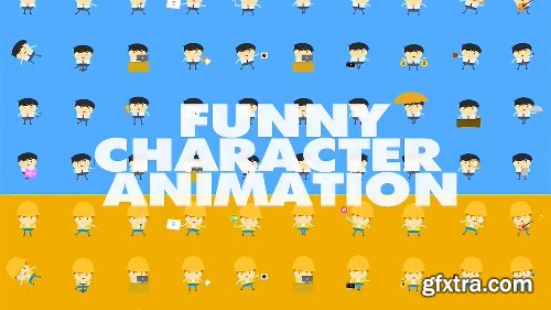 Videohive Funny Character Animations 18699894