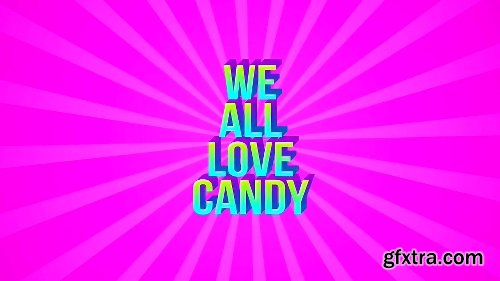 Videohive Candy Titles 22590467