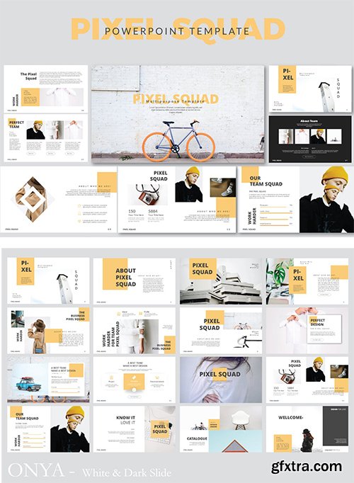 Pixma Squad Presentation, Keynote and Google Sliders