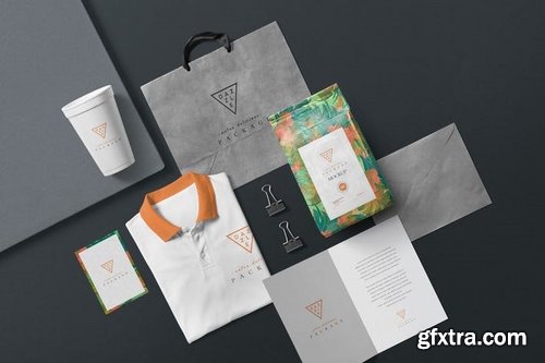 Packaging Pouch Mockup Scenes