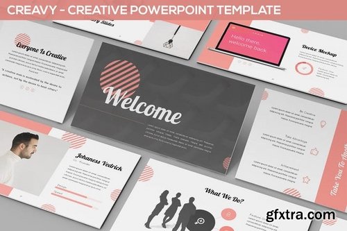 Creavy - Creative Powerpoint Template