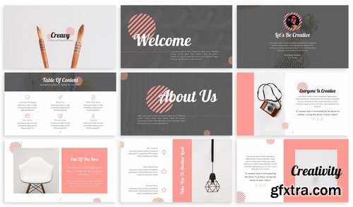 Creavy - Creative Powerpoint Template