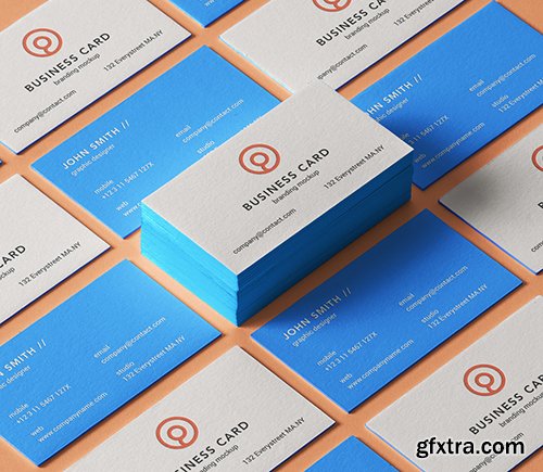 Psd Business Card Branding Mockup 7 Psd Business Card Branding Mockup 7