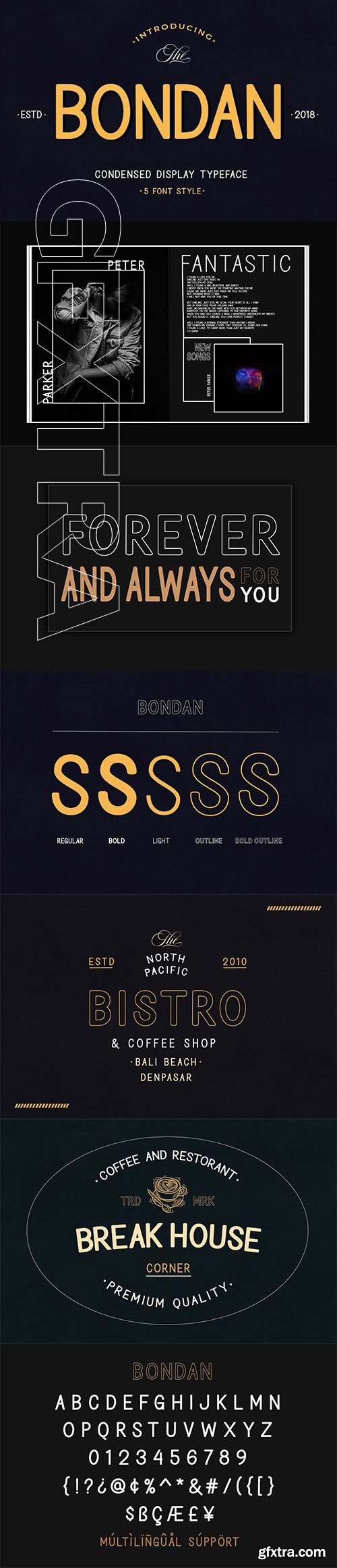 CreativeMarket - Bondan Typeface 3103631