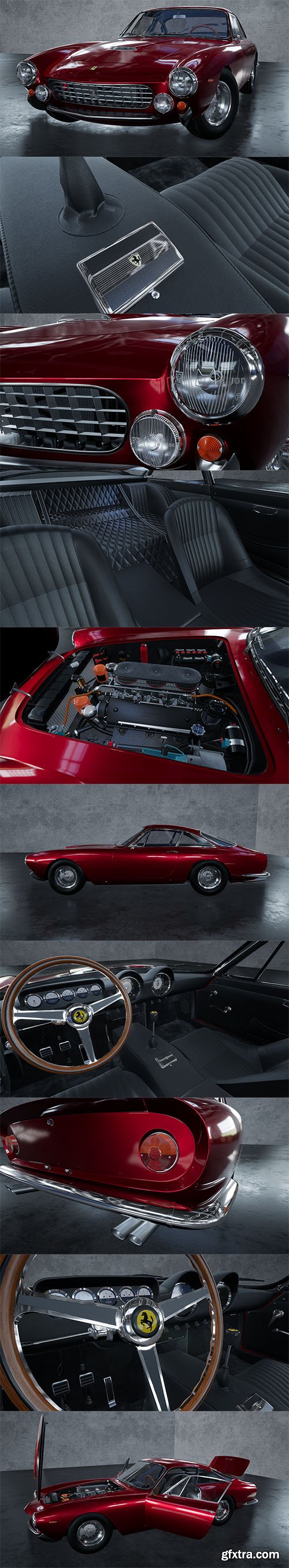 Cubebrush - 1962 Ferrari 250 GT Berlinetta Lusso