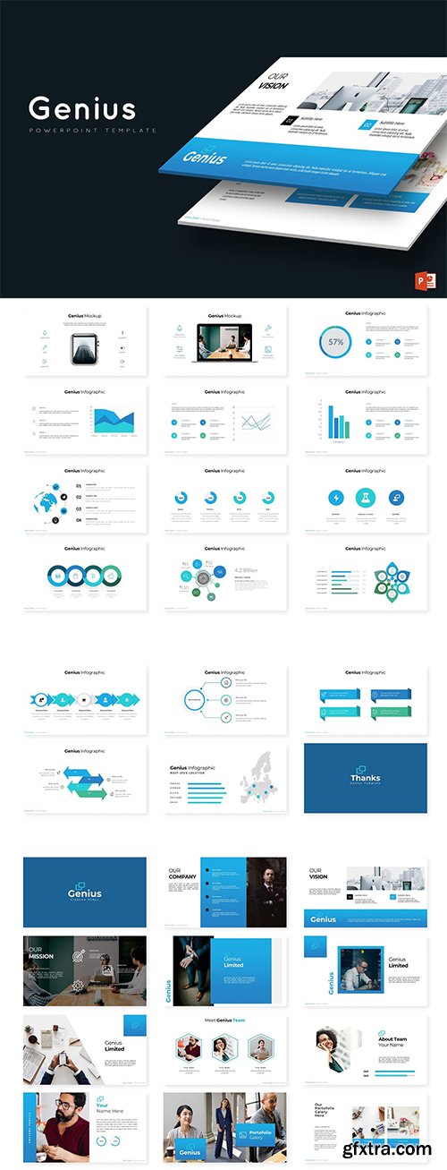 Genius - Powerpoint, Keynote and Google Sliders Genius - Powerpoint, Keynote and Google Sliders