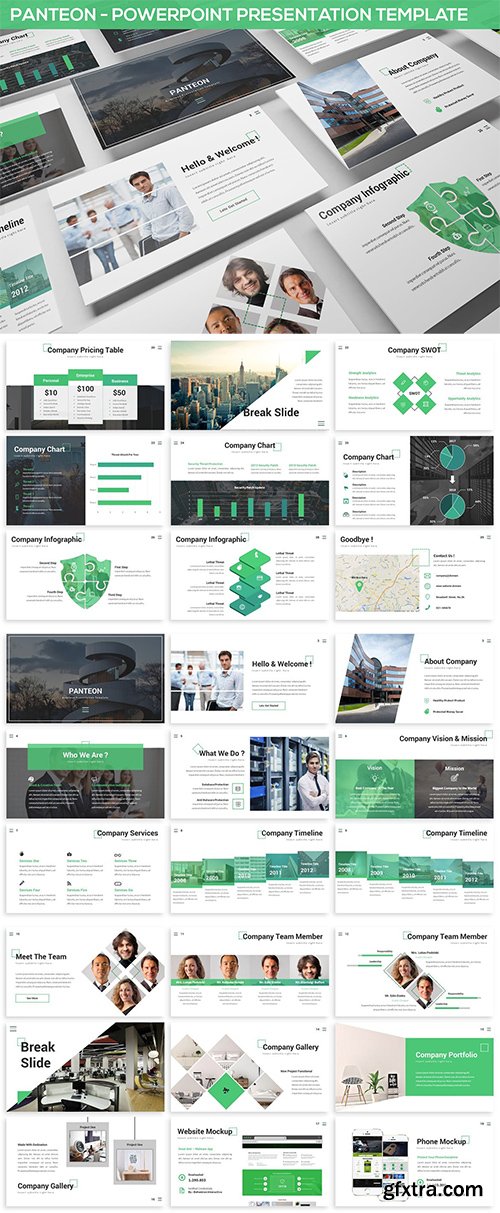 Panteon - Powerpoint Presentation Template