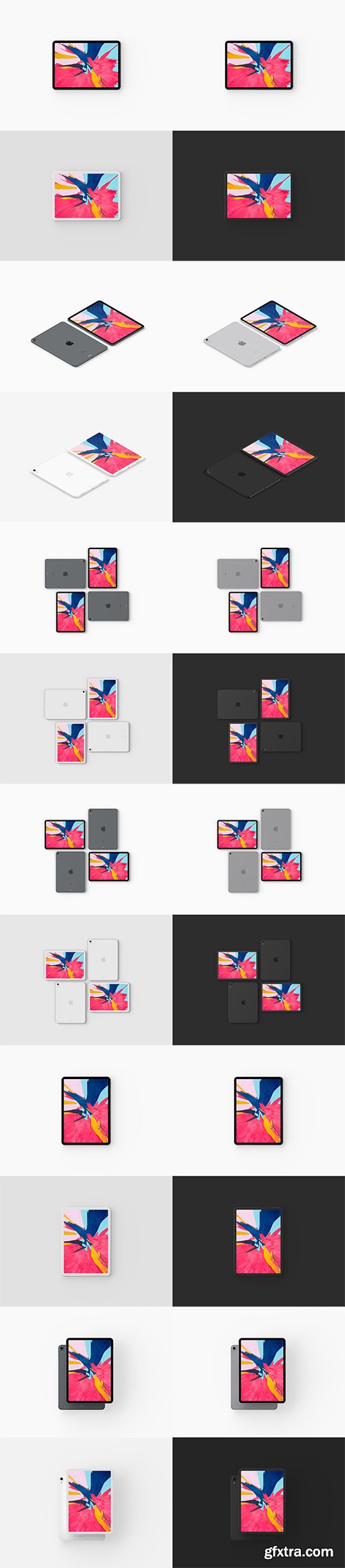 iPad Pro 2018 Mockups
