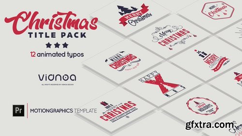 Videohive Christmas Title Pack 22824275