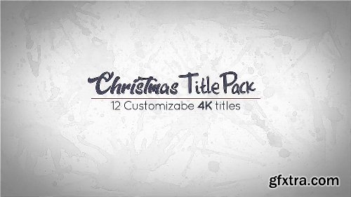 Videohive Christmas Title Pack 22824275