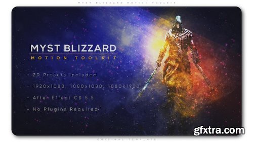 Videohive Myst Blizzard Motion ToolKit 22529712
