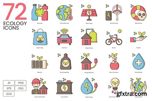 72 Ecology Icons