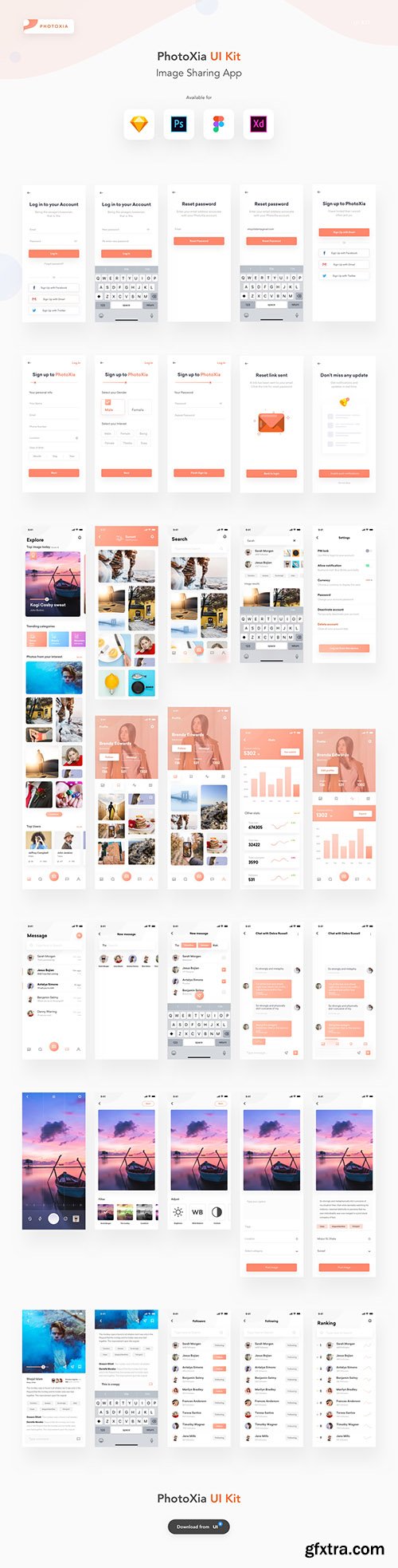 PhotoXia UI Kit