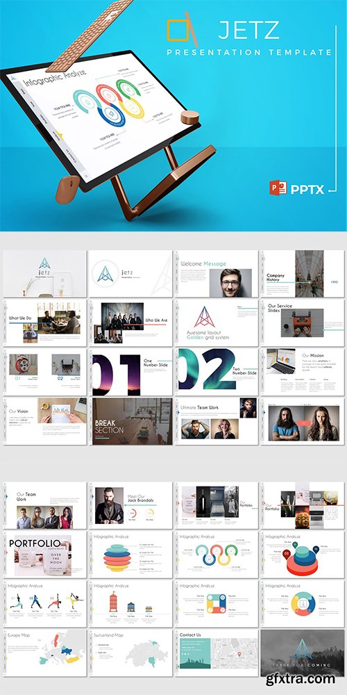 Jetz - Powepoint, Keynote and Google Sliders