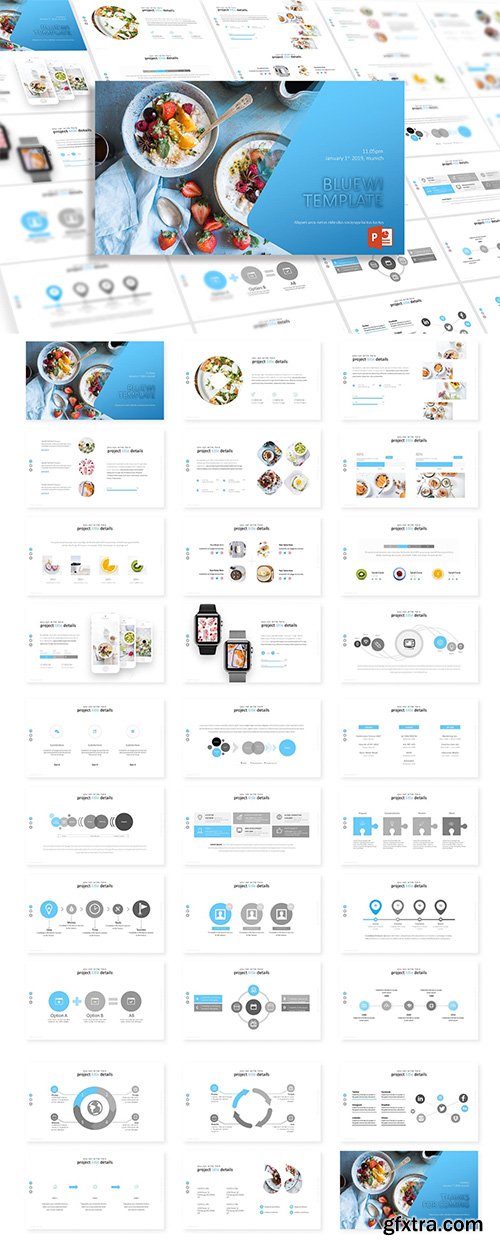 Bluewi - Powerpoint, Keynote and Google Sliders Templates