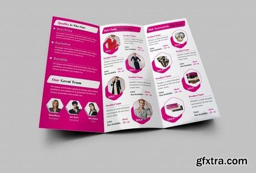 Fashion Trifold Brochure
