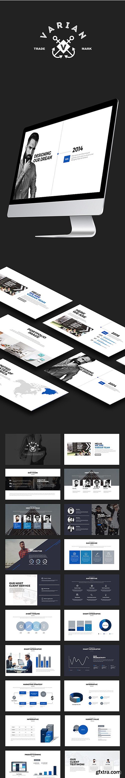 Varian Powerpoint and Keynote Template