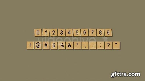 Videohive The Scrabble 631451