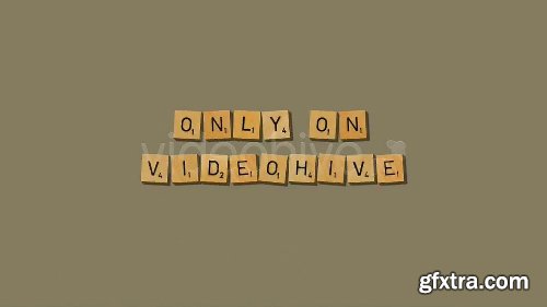 Videohive The Scrabble 631451