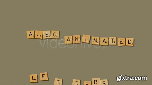 Videohive The Scrabble 631451