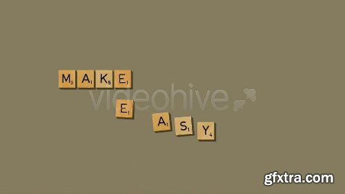Videohive The Scrabble 631451