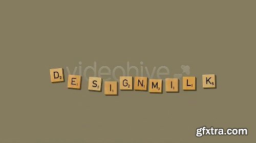 Videohive The Scrabble 631451