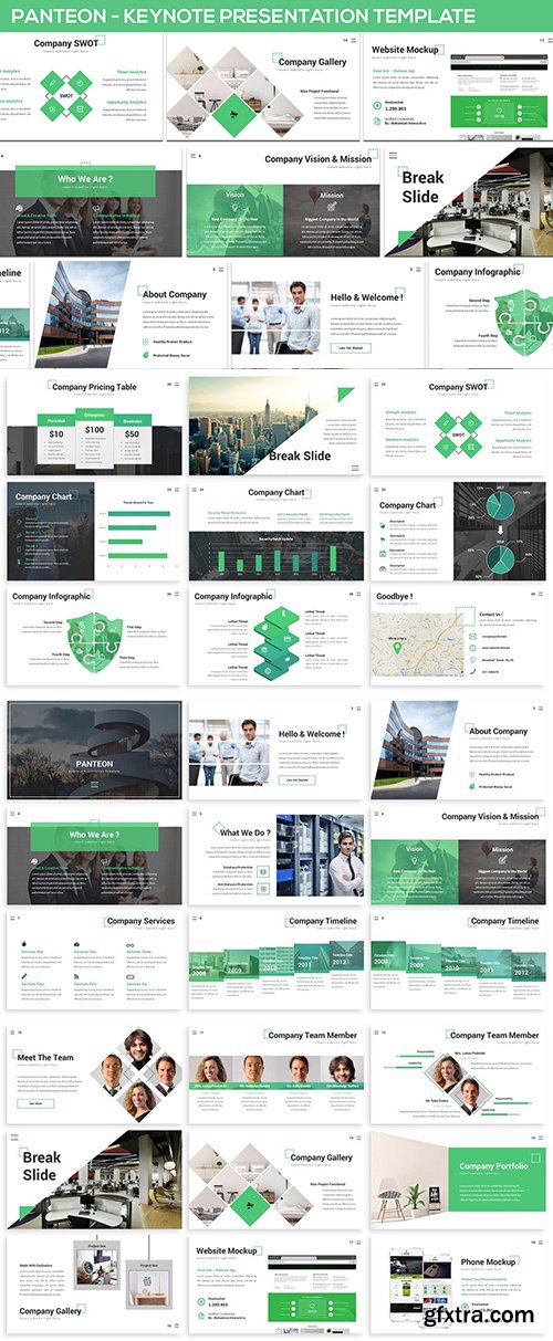 Panteon - Keynote Presentation Template