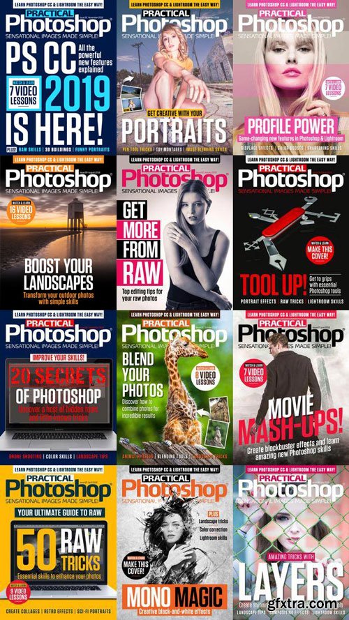 Practical Photoshop - 2018 Full Year Issues Collection