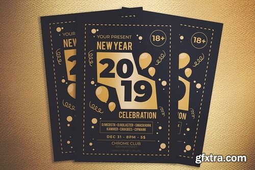 New Year Party Flyer