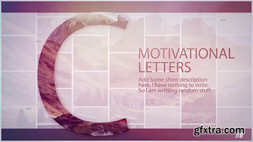 Pond5 - Motivational Letters 097399880