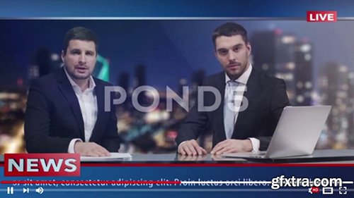 Pond5 - News Youtube 098313635 Pond5 - News Youtube 098313635