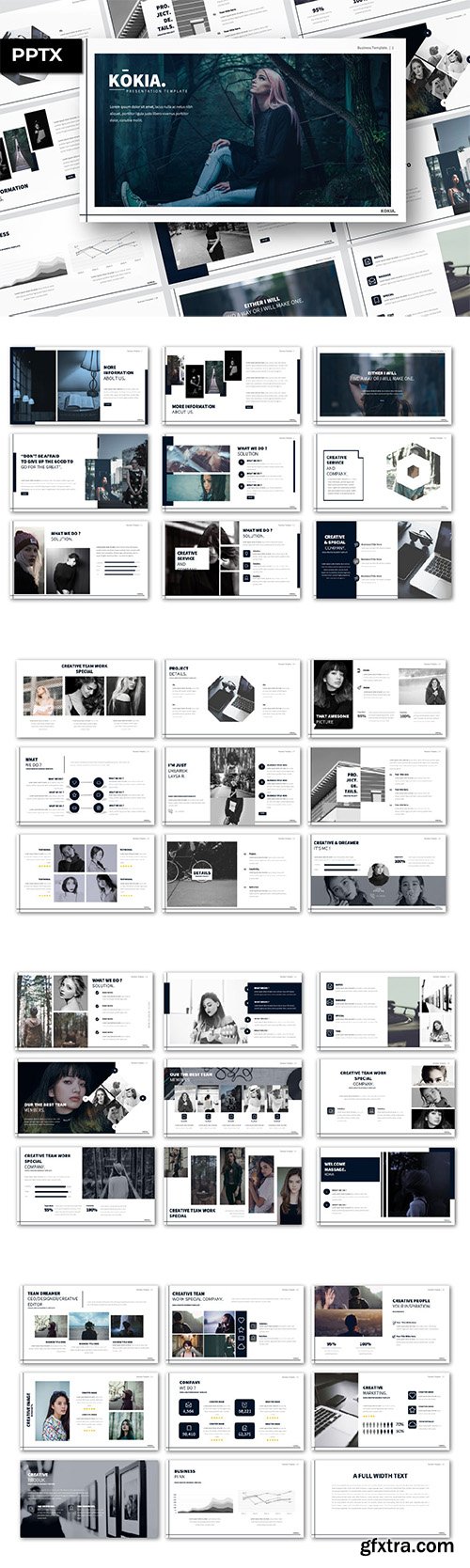 Kokia Powerpoint, Keynote and Google Sliders
