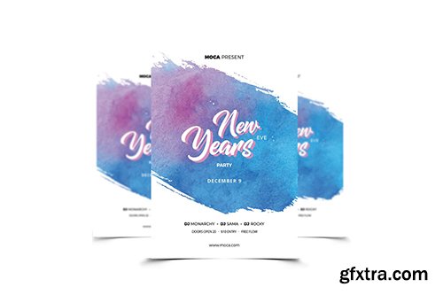 New Year Eve Party Flyer New Year Eve Party Flyer