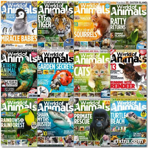 World of Animals - 2018 Full Year Issues Collection