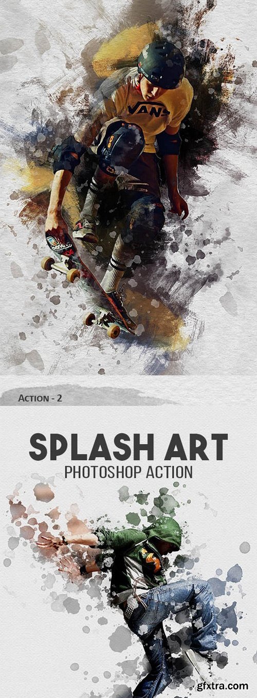 Graphicriver - Creative Arts Photoshop Action Bundle v2 18292627