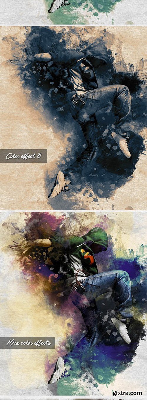 Graphicriver - Creative Arts Photoshop Action Bundle v2 18292627