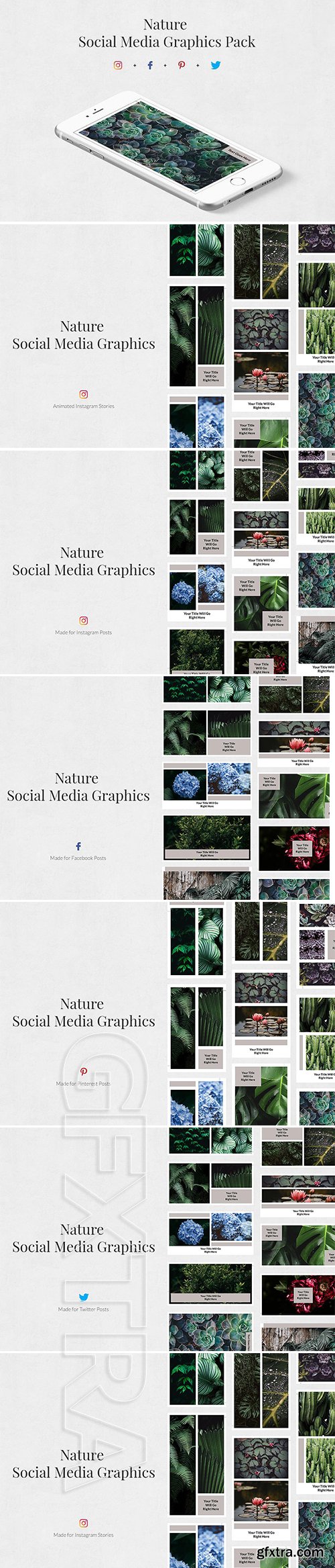 CreativeMarket - Nature Pack Nature Pack 3225626