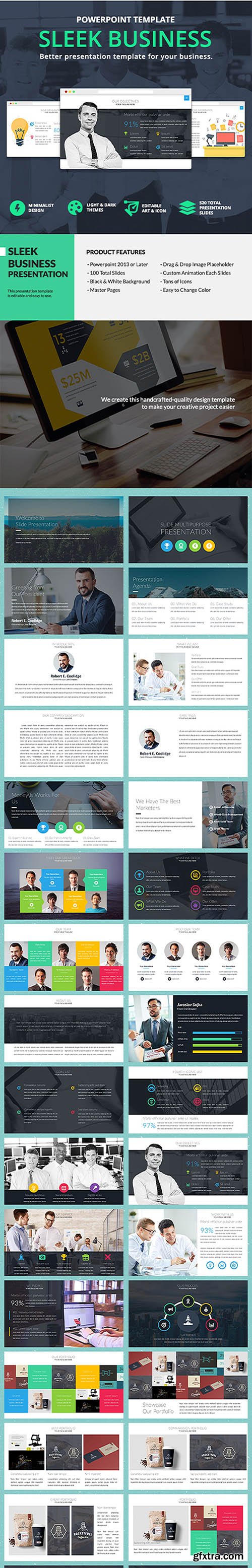 Sleek Modern Presentation 13113097