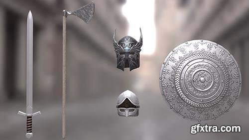 Cubebrush - Weapons and armor pack Cubebrush - Weapons and armor pack