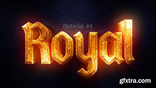 Videohive 3d Gold Titles and Logo NO PLUGINS 21488686