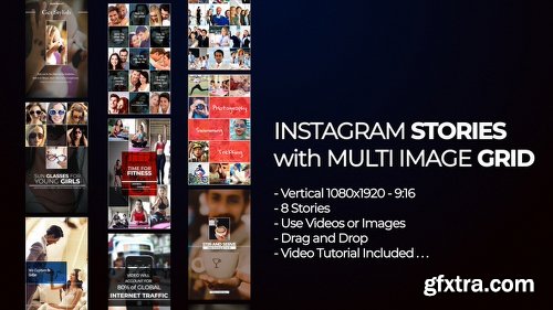 Videohive Instagram Stories with Multi Image Grid 22277425