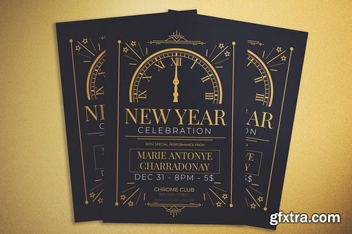 New Year Party Flyer