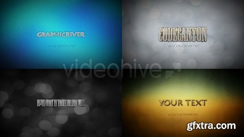 Videohive 3D Opener 18 in 1 4467367