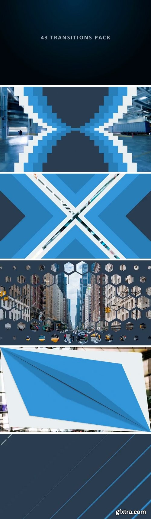 MA - 43 Transitions Pack After Effects Templates 59763