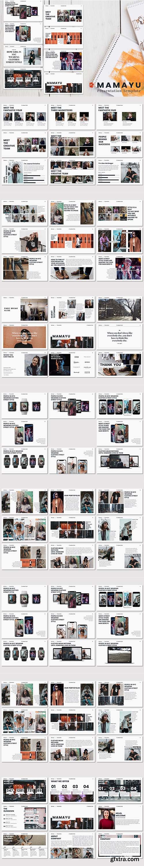 MAMAYU - Powerpoint, Keynote and Google Sliders Template