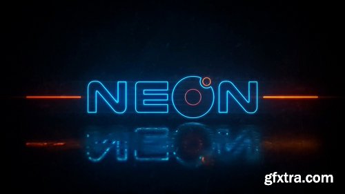 Videohive Neon Logo 22808541