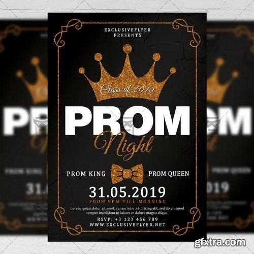 Prom Night Flyer - Seasonal A5 Template Prom Night Flyer - Seasonal A5 Template