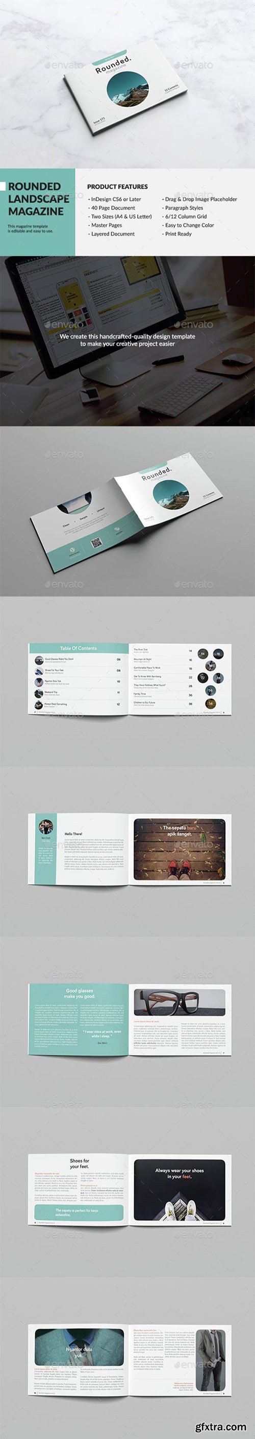 Rounded Landscape Magazine 15273487