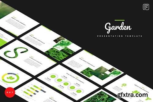 Garden Creative Powerpoint, Keynote and Google Sliders Templates