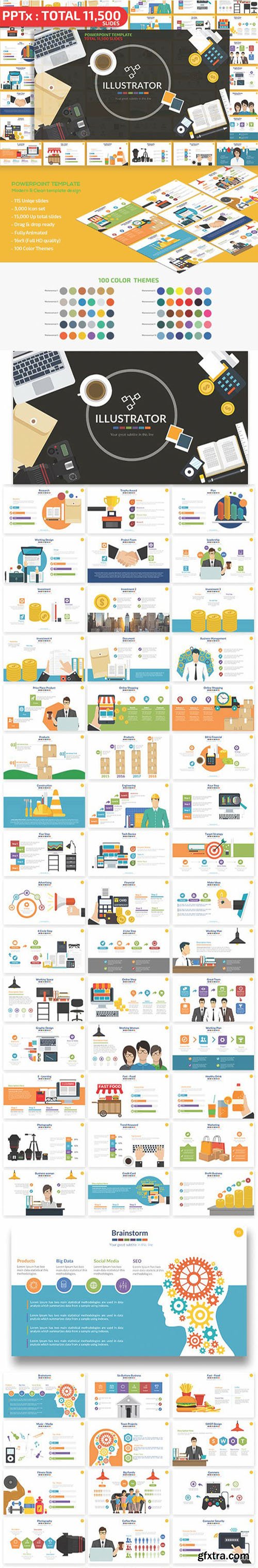 Illustrator Powerpoint and Keynote Presentation